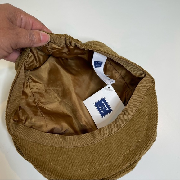 Janie And Jack CORDUROY NEWSBOY CAP - Picture 4 of 8